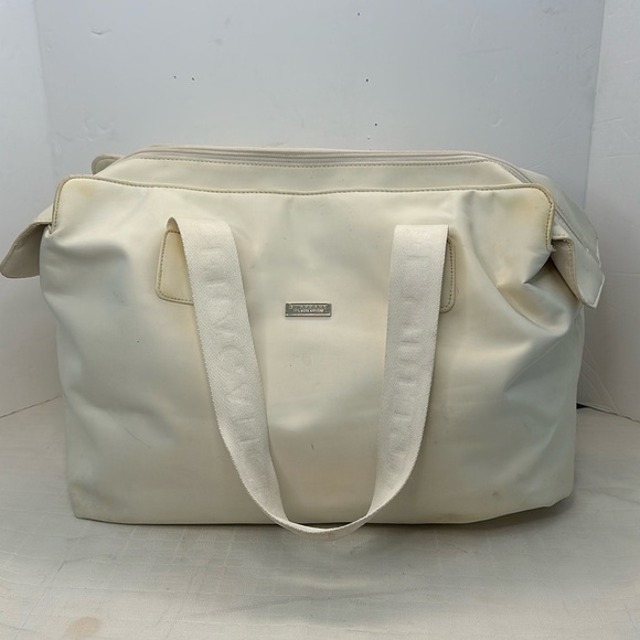BURBERRY Fragrance large tote/ weekender bag IN CREAM - Picture 1 of 9